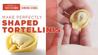 How to Make Perfectly Shaped Tortellini [upl. by Nyletac253]