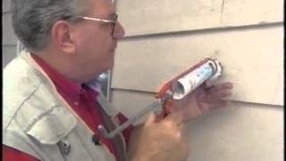 How To Repair A Hole In Wood Siding [upl. by Noma656]