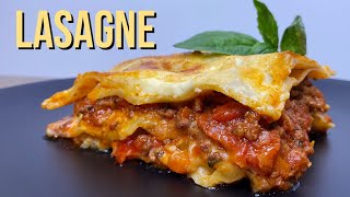 Lasagne Recipe  How To Make The Best Lasagne [upl. by Pegeen118]