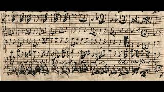 Johann Sebastian Bach  Coffee Cantata c 1730 Manuscript [upl. by Friedberg430]