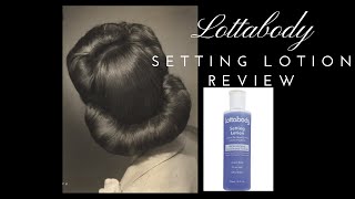 Product Review Lottabody Setting Lotion [upl. by Matelda]