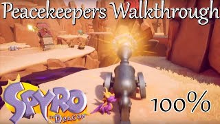 Spyro Reignited Trilogy Peacekeepers Walkthrough CHECK DESCRIPTION [upl. by Sidnee]