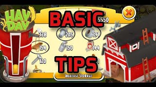 Hay Day Tips and Tricks Upgrade Barn amp Silo Fast [upl. by Lehsreh]