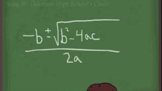 Quadratic Formula Pop Goes the Weasel [upl. by Kcirrez]