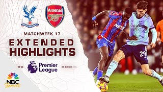 Crystal Palace v Arsenal  PREMIER LEAGUE HIGHLIGHTS  12212024  NBC Sports [upl. by Egidius]