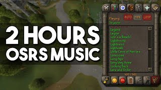 2 Hours of Classic Oldschool Runescape Music  Relaxing Soundtrack to Fall Asleep To OSRS [upl. by Glynis]