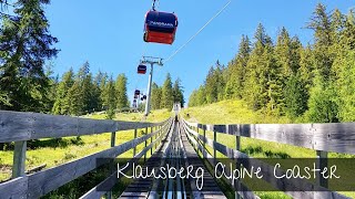 Klausberg Alpine Coaster  Il bob su rotaia in Valle Aurina [upl. by Born]