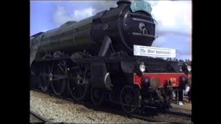 4472 Flying Scotsman and 4079 Pendennis Castle in Western Australia September 1989  FULL VERSION [upl. by Dnalhsa]