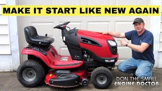 Lawn Tractor Wont Start Try This Easy Free Fix [upl. by Kemme]