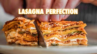 The Nearly Perfect Homemade Lasagna Guide [upl. by Milson789]