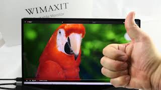 WIMAXIT Monitor M1560CTV2Touch Display [upl. by Ahsikam]