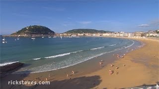 Basque Country Seaside San Sebastián  Rick Steves’ Europe Travel Guide  Travel Bite [upl. by Lovmilla243]