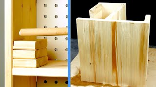 Top 10 Videos – Unbelievably Simple DIY Wood Projects [upl. by Aihcats]