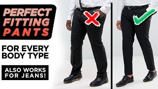 The Secret To PERFECT Fitting Pants  Men’s Denim  Trousers  StyleOnDeck [upl. by Aynik]