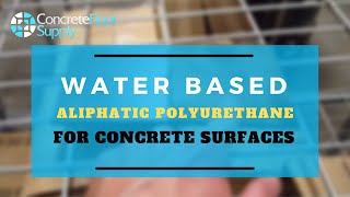 Polyurethane for Concrete [upl. by Diad]