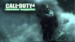 Call of Duty 4 Modern Warfare Soundtrack  1Main Theme [upl. by Oicul]