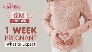 1 Week Pregnant  Early Signs Dos and Donts [upl. by Hembree2]