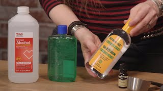 Make Your Own Hand Sanitizer [upl. by Einhapets363]