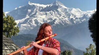 Phool Ko Thunga  Nepali Dhun  Bansuri Flute  Stephanie Bosch [upl. by Coben590]