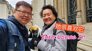 Exploring the Best Belgian Frites in Brussels Food Vlog 47 探索布鲁塞尔最好的比利时薯条 [upl. by Winwaloe]