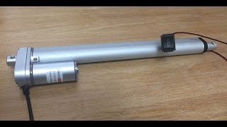 12V DC LongStroke Linear Actuator Gimson Robotics GLA200 [upl. by Rance]