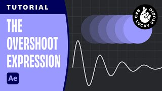 Tutorial  Overshoot Expression  Adobe After Effects [upl. by Iridis]