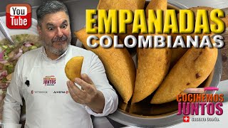 Como hacer unas EMPANADAS COLOMBIANAS  fáciles [upl. by Enirehtac]