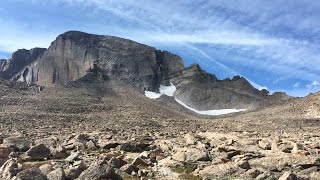 Longs Peak  Rocky Mountain National Park  Colorado 14er Dayhike [upl. by Akenet]