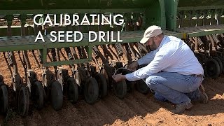 Seed Drill Calibration [upl. by Modie]