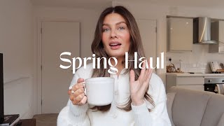 NEW JEWELLERY amp ZARA HAUL  SPRING OUTFITS  Amy Beth [upl. by Ahterahs599]