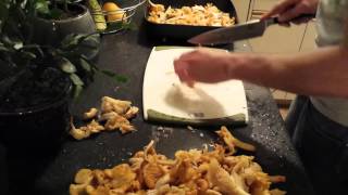 How to freeze fresh chanterelle mushrooms [upl. by Edialeda]