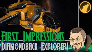 Elite Dangerous  First Impressions Diamondback Explorer Review [upl. by Ykcin]