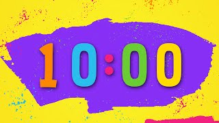 10 Minute Kids Cleanup Countdown with Song HD [upl. by Ava]