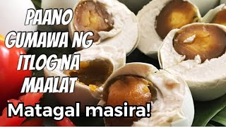 Itlog na Maalat  Paano gumawa ng Itlog na Maalat  Salted Egg na hindi mabilis masira [upl. by Donegan298]