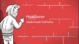 Quadratische Funktionen  Modellieren von quadratischen Funktionen Anwendungsaufgabe [upl. by Ajiam]