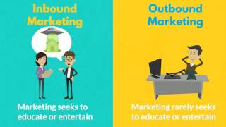 Difference between Inbound Marketing Vs Outbound Marketing [upl. by Akeim]