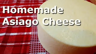 Homemade Asiago Cheese [upl. by Yarased343]