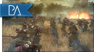 WW1 GERMAN DEFENSE  The Great War Total War Mod Gameplay [upl. by Job484]