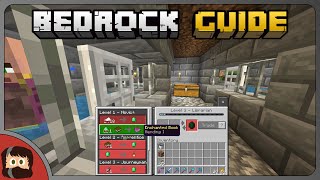 MENDING Villager For 1 EMERALD  Bedrock Guide S1 EP16  Tutorial Survival Lets Play  Minecraft [upl. by Nage458]