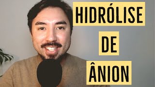 Hidrólise de Ânion  Equilíbrio Químico  Aula 22 [upl. by Borg]