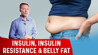 How Insulin Works – Insulin Resistance amp Belly Fat Simplified by DrBerg [upl. by Anawt]