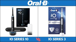 Which Electric Toothbrush is Right for You  Oral B iO Series 10 vs 3 [upl. by Pegasus]