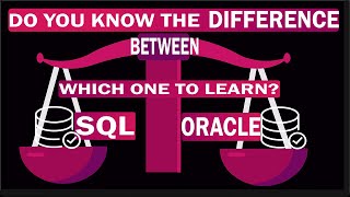 The Differences Between SQL And Oracle Database BY NOWDEMY OFFICIAL [upl. by Niamor]