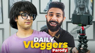 DAILY VLOGGERS PARODY 😘  CARRYMINATI [upl. by Teferi]