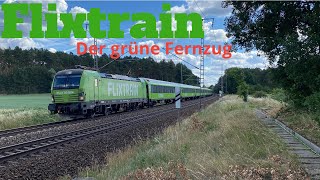 Doku FLIXTRAIN  Der grüne Fernzug  Dokumentation [upl. by Tomkin]