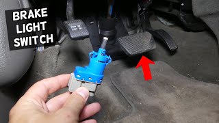 HOW TO REPLACE REMOVE BRAKE LIGHT SWITCH ON LINCOLN MKX MKS MKZ MKT NAVIGATOR MARK LT [upl. by Sanoj]