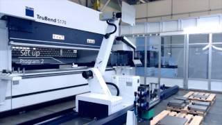 TRUMPF Bending TruBend Cell 5000 with ToolMaster [upl. by Arabela]