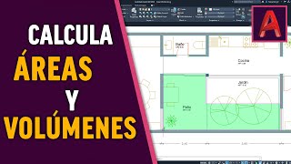 Como calcular ÁREAS y VOLÚMENES en AUTOCAD I 2020 TUTORIAL EN ESPAÑOL [upl. by Rotce960]