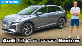 Audi Q4 etron 2021 review  see why its the best electric SUV [upl. by Levina]