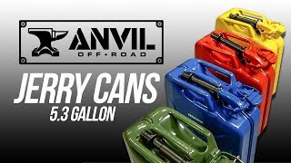 Anvil Offroad Jerry Cans [upl. by Idnak543]